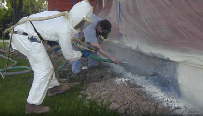 Spray Foam Insulation Spraying Techniques