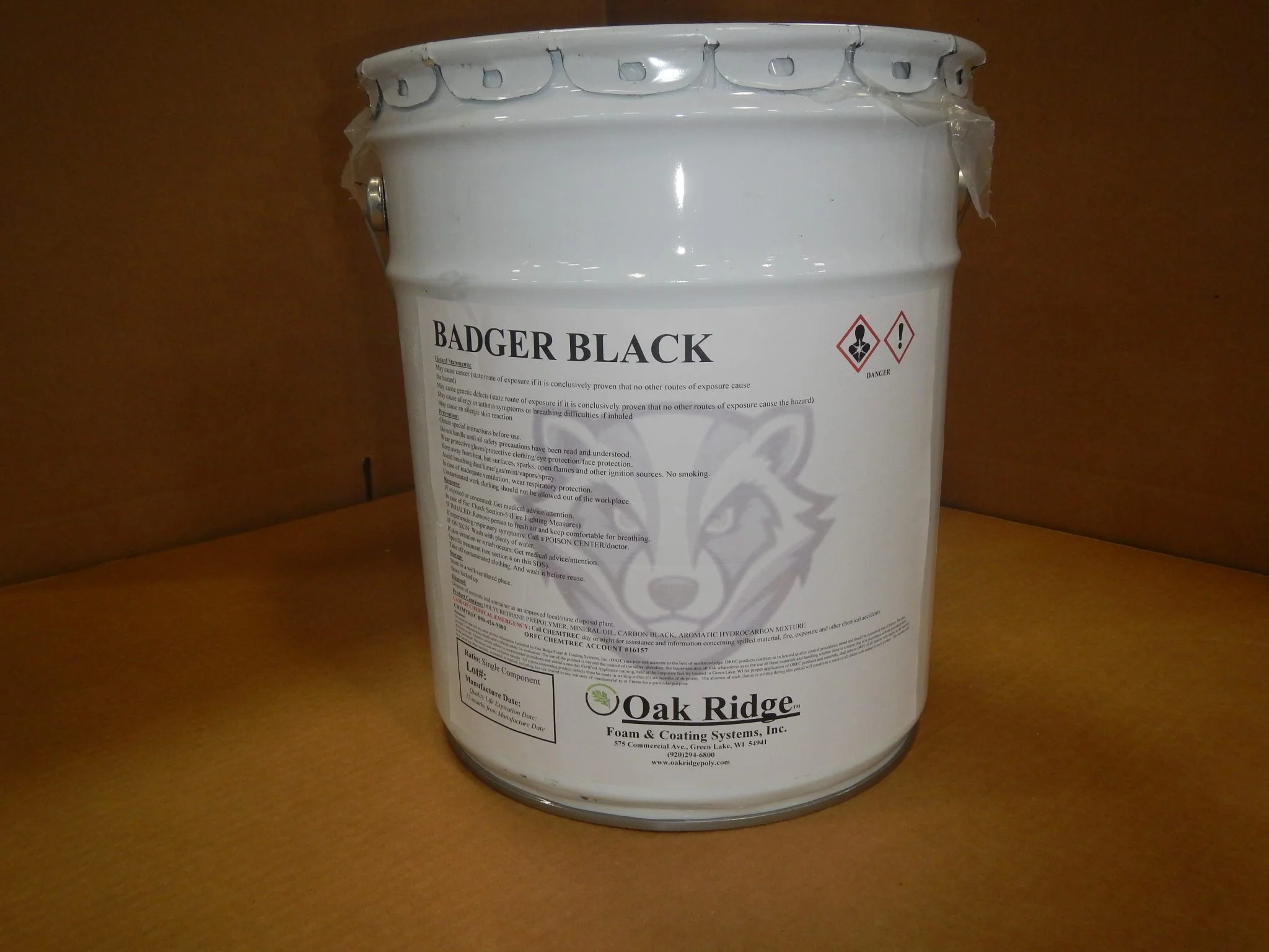 Badger Black Waterproofing Membrane